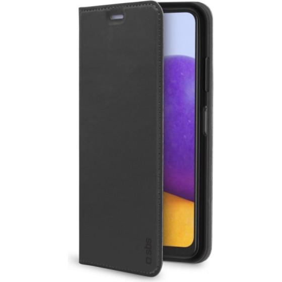 SBS Wallet Lite Book Case Samsung A22 5G Black - (BKLITESAA22K)