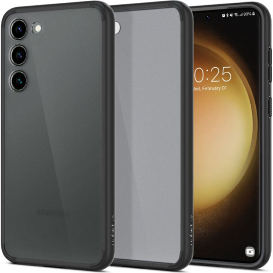 Spigen Ultra Hybrid Samsung S23 Frost Black Backcover - (ACS05716)