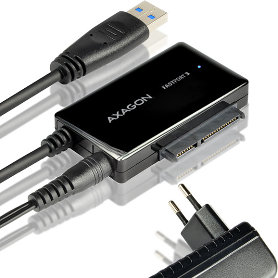 Axagon ADSA-FP3 USB3.0 - Sata 6G HDD fastport3 adapter incl. AC
