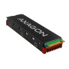 Axagon CLR-M2 passive - M.2 SSD, 80MM SSD, Alu body, silicon thermal pads