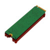 Axagon CLR-M2 passive - M.2 SSD, 80MM SSD, Alu body, silicon thermal pads
