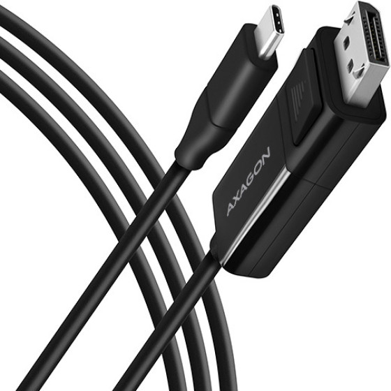 Axagon RVC-DPC USB-C -  Display Port Cable 1.8M 4K/60HZ