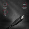 Axagon RVC-DPC USB-C -  Display Port Cable 1.8M 4K/60HZ