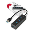 Axagon HUE-S2B 4X USB3.0 Charging HUB, Microusb charging connector