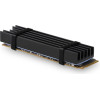 Axagon CLR-M2L10 Passive - M.2 SSD, 80MM SSD, Alu body, silicon thermal pads, Height 10MM