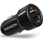 Axagon PWC-QC5 Card charger Smart 5V 2,4A + QC3.0, 30W, BLACK