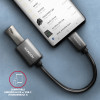 Axagon RUCM-Afac USB 3.2 Gen 1 TYPE-C Male TYPE-A FEMALE, Cable Adapter 0,2M, 3A, ALU