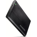 Axagon EE25-A6M USB3.0 - Sata 6G 2.5'' External Screwless Alu Raw Box Black
