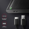 Axagon EE25-A6M USB3.0 - Sata 6G 2.5'' External Screwless Alu Raw Box Black