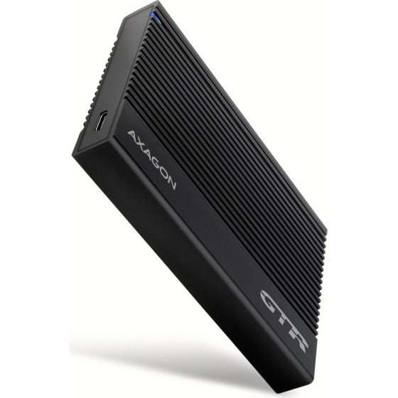 Axagon EE25-Gtr USB-C 3.2 Gen 2 - Sata 6G, 2.5'' External Ribbed Box BLACK