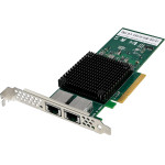 Powertech ����� ��������� Pcie �� 2x RJ45 Intel X710-AT2, 10GBe - (ST7323)