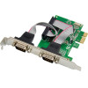 Powertech ����� ��������� Pcie �� 2x RS232 115.2KBps - (ST37)