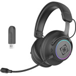 Deltaco Gaming Headset �������� Usb DH440, 7.1 Surround Sound, ����� ������, Rgb ����� - (GAM-163)