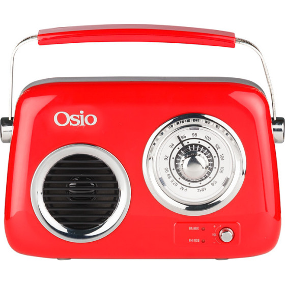 Osio ������� ����� ������ ��������� ��������� �� Bluetooth, AUX, USB, Fm ��� Subwoofer - 24W - (OPR-3040R)