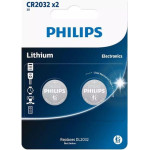 Philips �������� ������ Blister 2���. 210 Mah 3V - (CR2032P2/01BGRS)