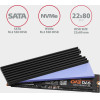Axagon CLR-M2L3 Passive - M.2 SSD, 80MM SSD, Alu BODY, Silicone Thermal PADS, Height 3MM