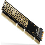 Axagon PCEM2-1U PCI-E 3.0 16X - M.2 Ssd NVME, Up To 80MM SSD, Low Profile 1U