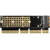 Axagon PCEM2-1U PCI-E 3.0 16X - M.2 Ssd NVME, Up To 80MM SSD, Low Profile 1U