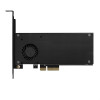 Axagon PCEM2-Dc PCI-E 3.0 4X - Dual M.2 Ssd (Nvme + SATA), Dual VOLTAGE, Up To 110MM SSD, Fan + HEATSINK