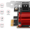Axagon PCEE-G25 Pcie Adapter 2.5 Gigabit Ethernet Realtek 8125, PXE, W. Sp & LP