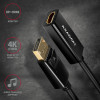 Axagon RVD-HI14N Displayport   Hdmi 1.4 Adapter 4K/30HZ