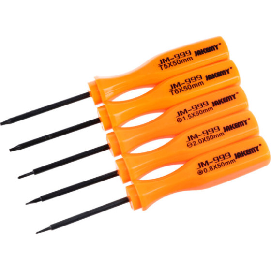Tool Set Me 5 ���������� PHILIPS, PENTALOPE, T5/T6 Torx Professional OEM - (TOOL-KS999)