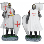 ALBAINOX ������� ������������ TOLE10 Shield-Flag Resin White Templar. 12 cm, 39502