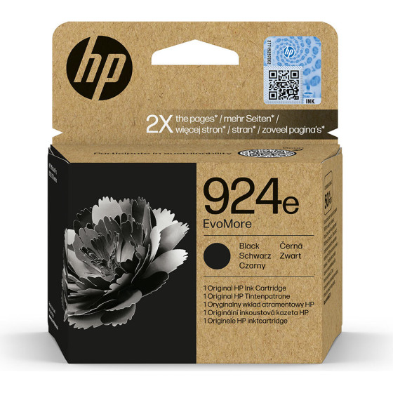 HP 924e Evomore Black Original Ink Cartridge - (4K0V0NE)