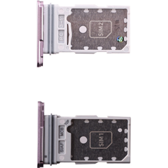 Samsung S23 5G S911/S23 Plus 5G S916 Sim Card Holder Lavender Original Service Pack - (GH98-47996D)