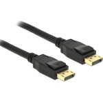 DeLock ������� Displayport 1.2 4K/60Hz, 21.6 Gbps, 1m, ����� - (83805)