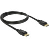 DeLock ������� Displayport 1.2 4K/60Hz, 21.6 Gbps, 1m, ����� - (83805)