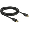 DeLock ������� Displayport 1.2 4K/60Hz, 21.6 Gbps, 3m, ����� - (83807)