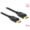 DeLock ������� Displayport 1.2 4K/60Hz, 21.6 Gbps, 3m, ����� - (83807)