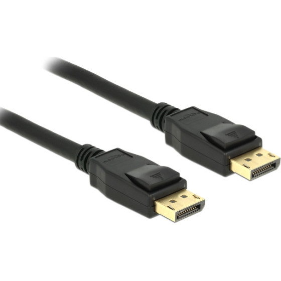 DeLock ������� Displayport 1.2 4K/60Hz, 21.6 Gbps, 3m, ����� - (83807)