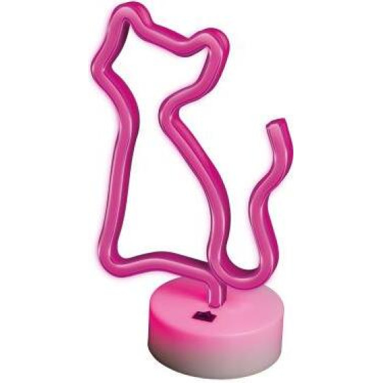 Neon Led Forever Light FSNE02 Cat (USB/��������� & On/Off) �� Stand ���