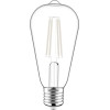 Avide Led White Filament ST64 3.8W E27 Ww 2700K
