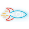 Neon Plexi Neolia NNE18 Rocket (USB, On/Off & Dimmer) ���������
