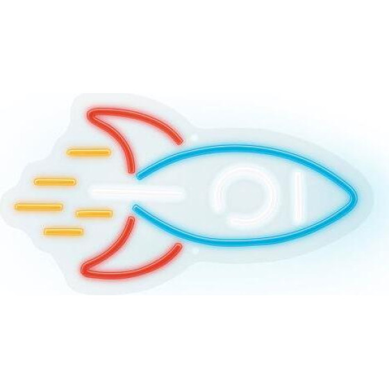 Neon Plexi Neolia NNE18 Rocket (USB, On/Off & Dimmer) ���������