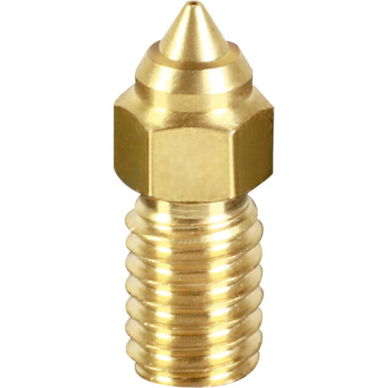 Creality High Speed M6 Nozzle Brass M6�d0.4�16.8 For Ender-3 V3 Se / 5 S1 / 7 - (4004020054)