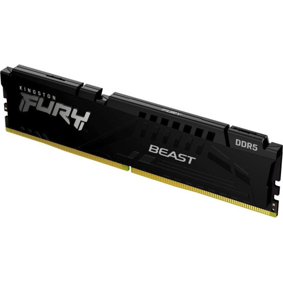 Kingston Memory KF560C30BB-16 Fury Beast Black DDR5, 6000MT/s, 16GB Expo - (KF560C30BBE-16)