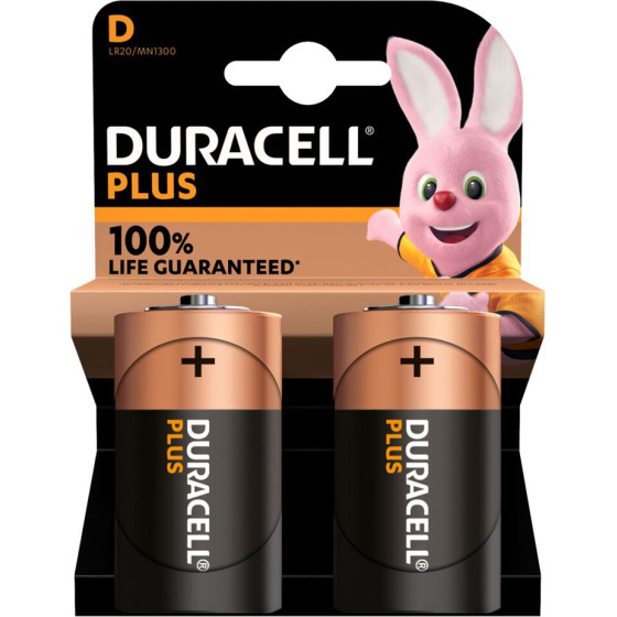 Duracell ��������� ��������� Plus, D/LR20, 1.5V, 2���