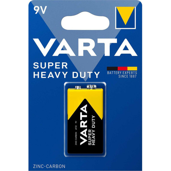 Varta �������� Zinc Carbon Super Heavy Duty, 9V, 1���