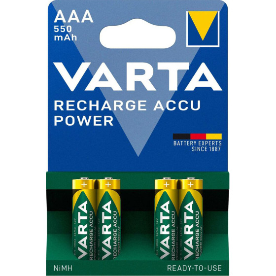 Varta ����������������� ��������� ������, AAA, 550mAh, 1.2V, 4���