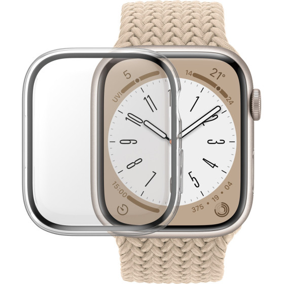 PanzerGlass™ Screen Protector Full Body Apple Watch Series 9 with D3O | 45mm | Transparent - (PG-3687)