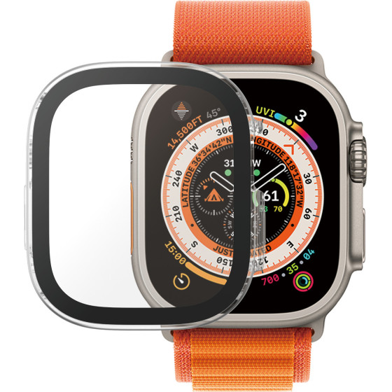 PanzerGlass™ Screen Protector Full Body Apple Watch Ultra 2 with D3O | 49mm | Transparent - (PG-3688)