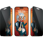 PanzerGlass(TM) Privacy Screen Protector iPhone 15 Plus | Ultra-Wide Fit w. EasyAligner - (PG-P2811)