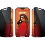 PanzerGlass(TM) Privacy Screen Protector iPhone 15 Pro | Ultra-Wide Fit w. EasyAligner - (PG-P2810)