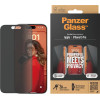 PanzerGlass(TM) Privacy Screen Protector iPhone 15 Pro | Ultra-Wide Fit w. EasyAligner - (PG-P2810)