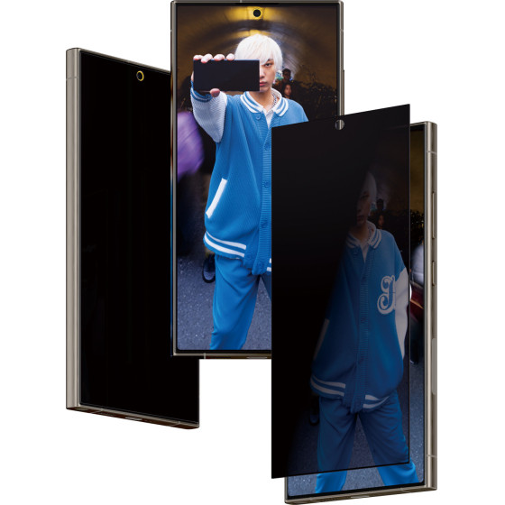 PanzerGlass(TM) Privacy Screen Protector Samsung Galaxy S 24 Ultra | Ultra-Wide Fit wA - (PG-P7352)
