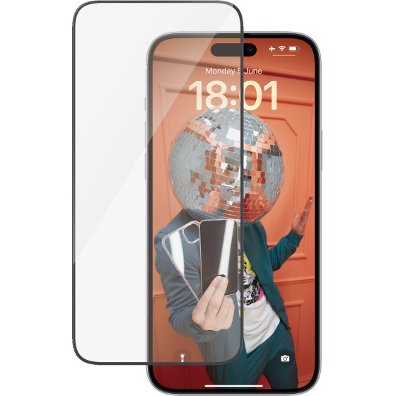 PanzerGlass(TM) Screen Protector iPhone 15 Plus | Ultra-Wide Fit w. EasyAligner - (PG-2811)
